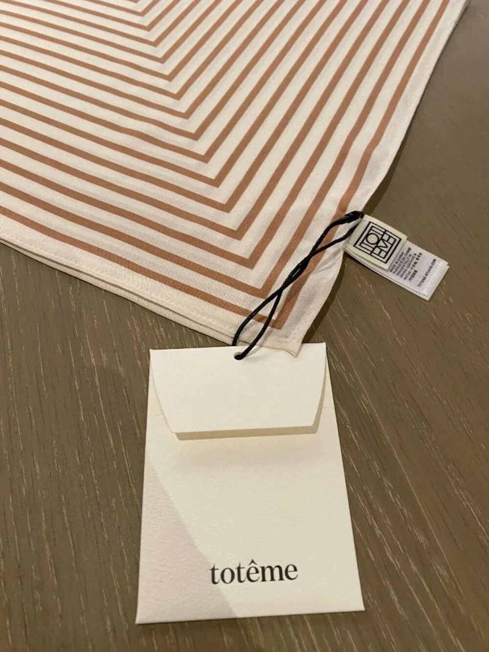 TOTEME Geometric Print Scarf